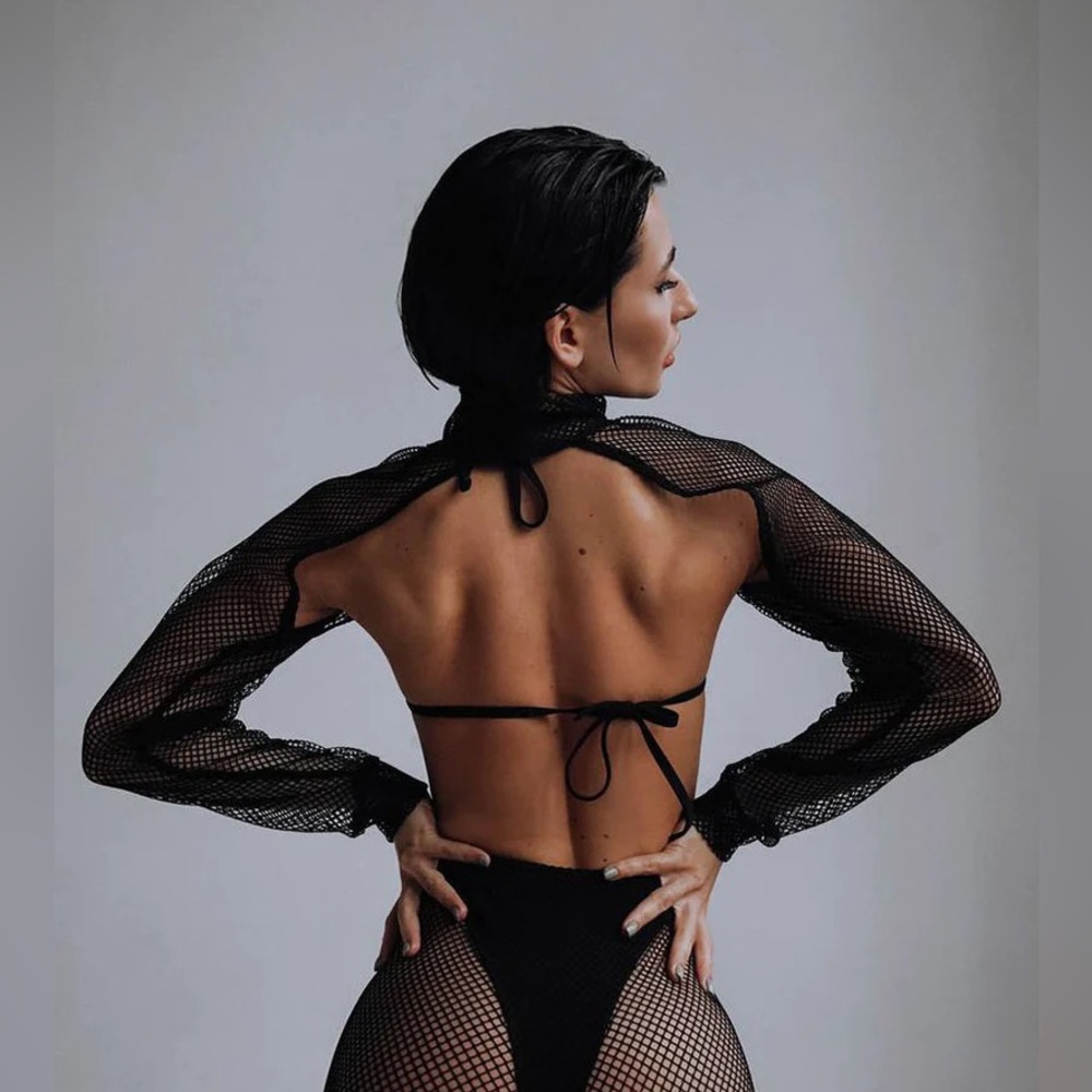 NEW Exo Wear Mesh Sleeves Pole Dancing